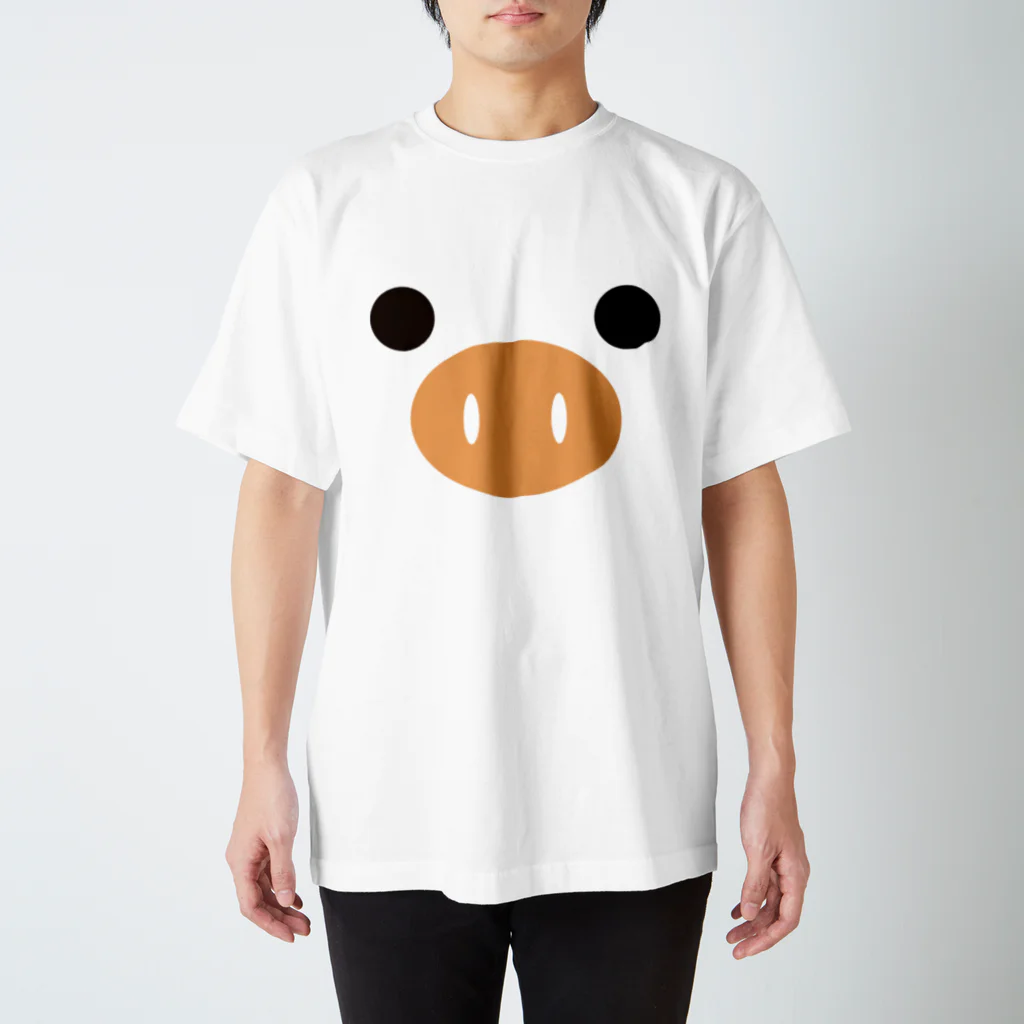 フォーヴァのピッグ－animal up－アニマルアップ－ Regular Fit T-Shirt