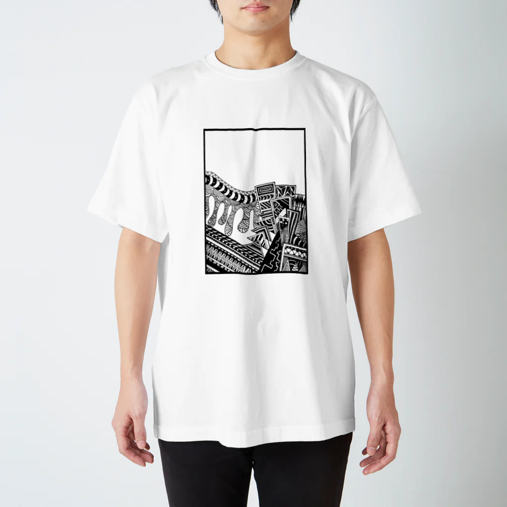 京［けい］の有無物 Regular Fit T-Shirt