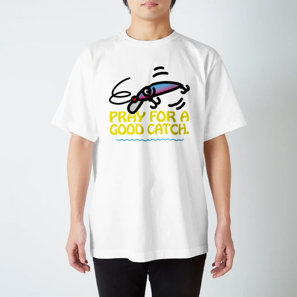 ベイトパックロッドで電車釣行の大漁祈願TシャツVer.2 Regular Fit T-Shirt