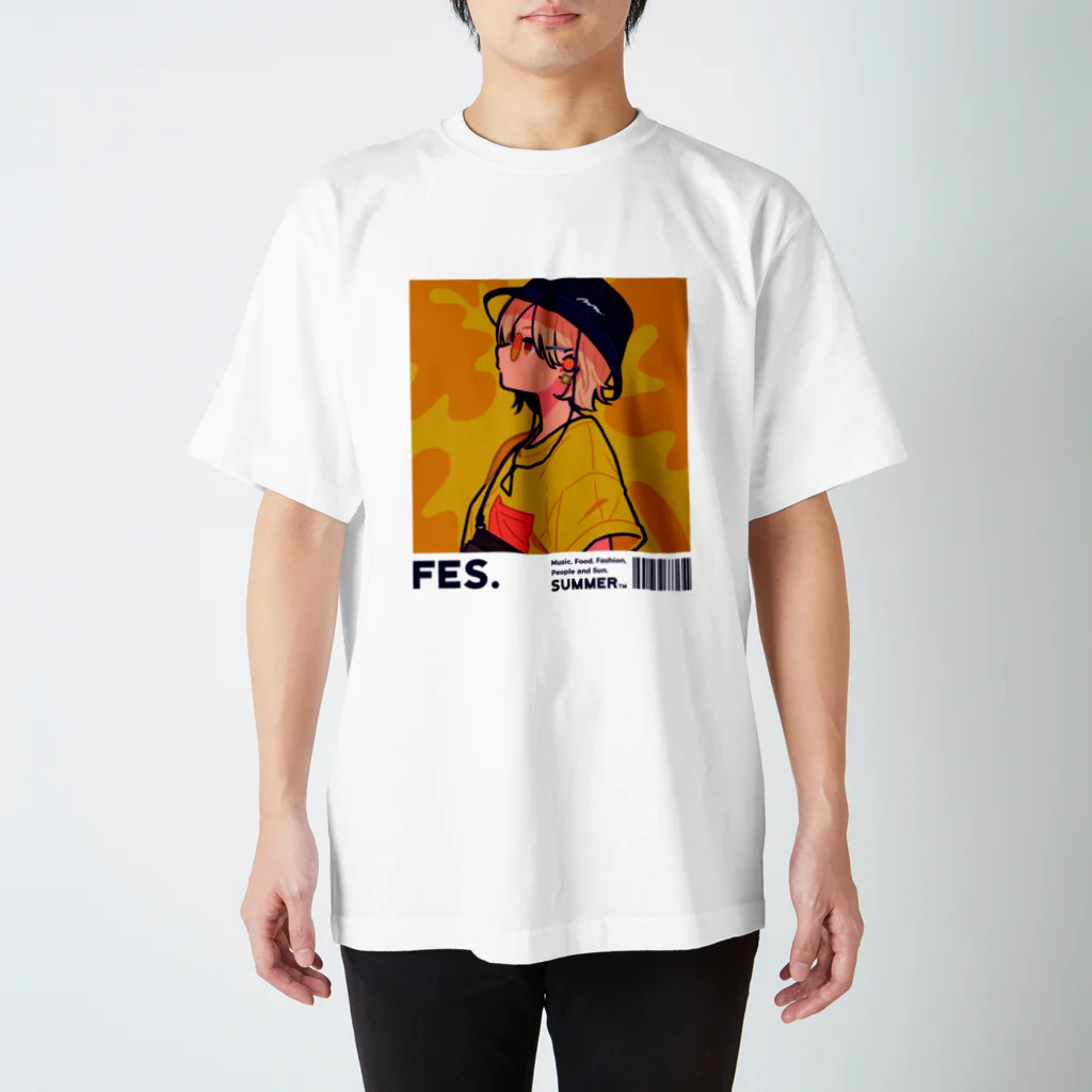 美好よしみのFES GIRL Regular Fit T-Shirt