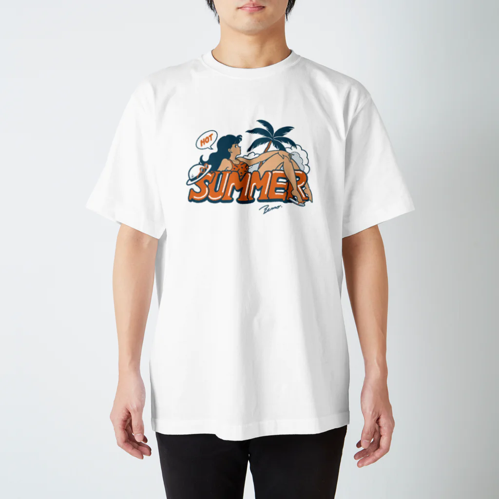 イラストレーターのサンレモのＨＯＴなＳＵＭＭＥＲ スタンダードTシャツ