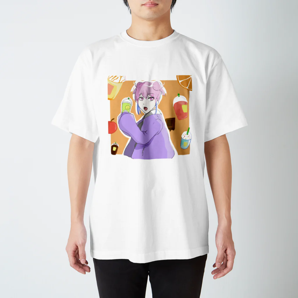 らいおん's SHOPのフラペチーノ大好き女の子 Regular Fit T-Shirt