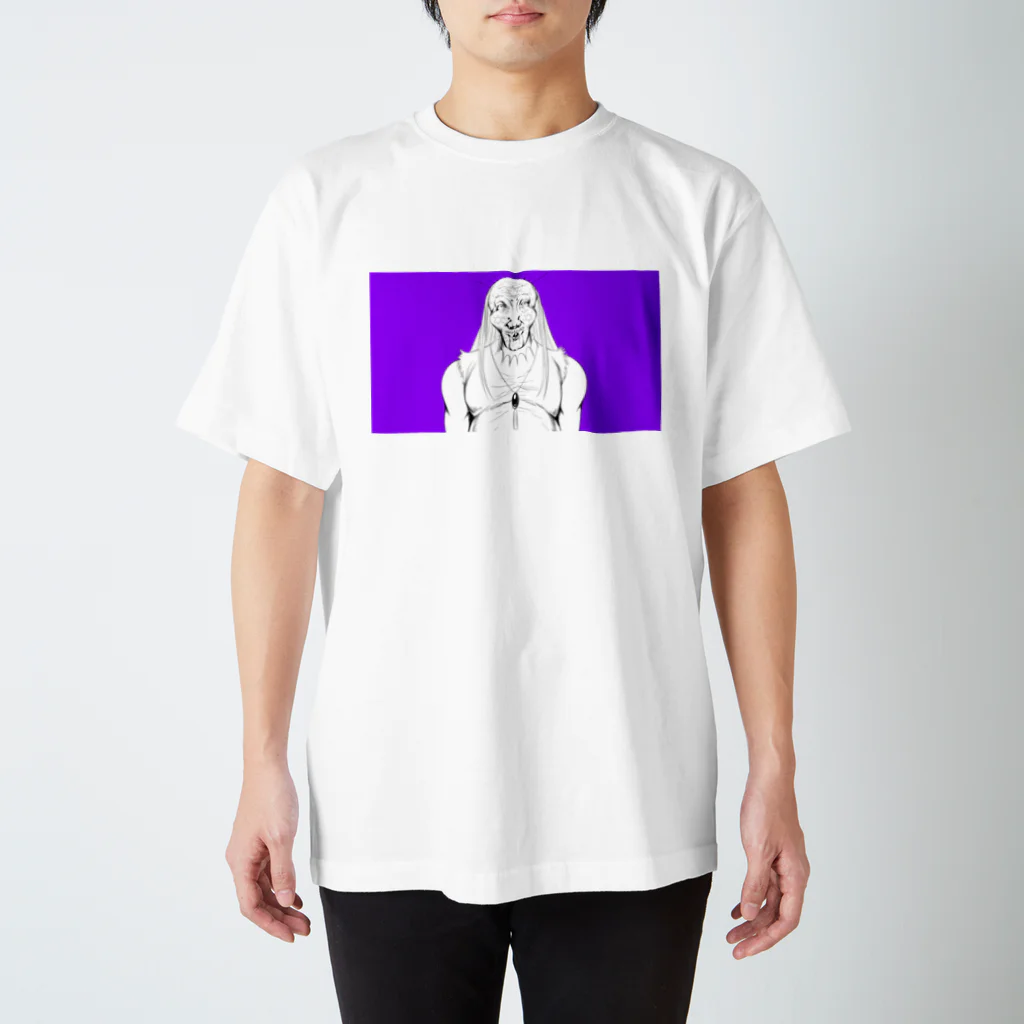 シチナツのモブおじＴシャツ「阿賀田陽平」 Regular Fit T-Shirt