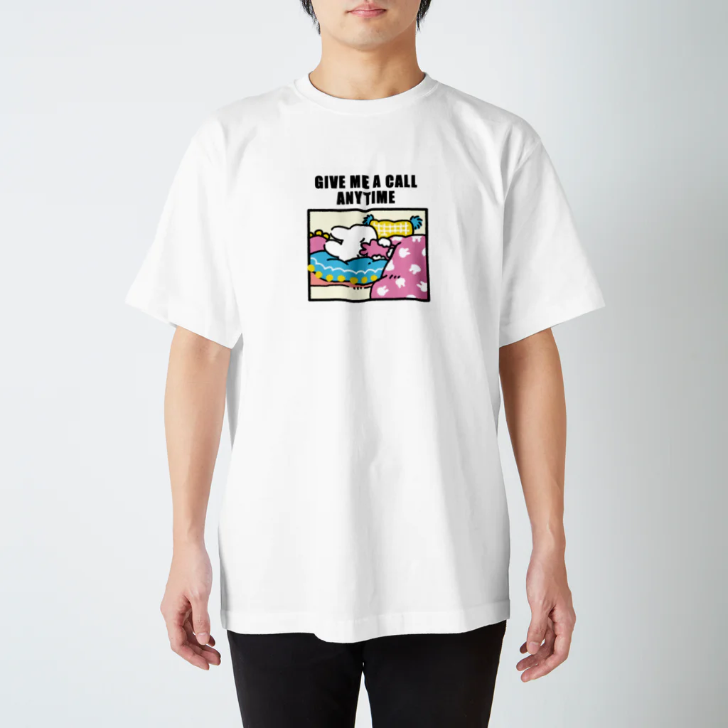 ちょろ飯ちゃんのGIVE ME A CALL Regular Fit T-Shirt