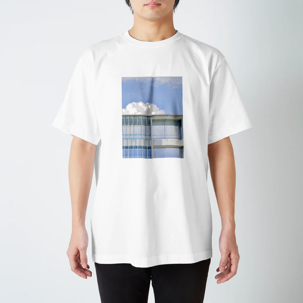 笹塚茶々丸のガラスと夏空 スタンダードTシャツ