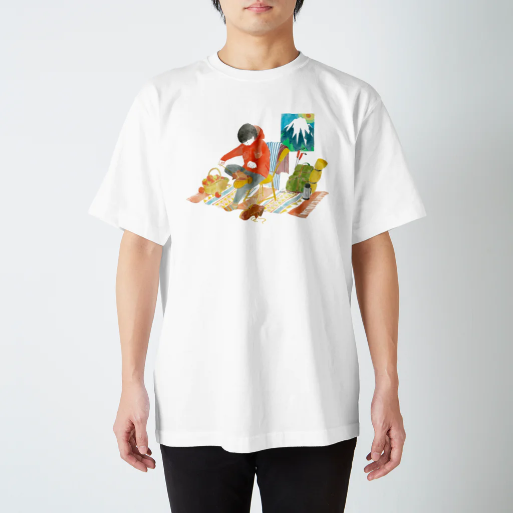 isshiki mayumiの登山の前にTシャツ Regular Fit T-Shirt