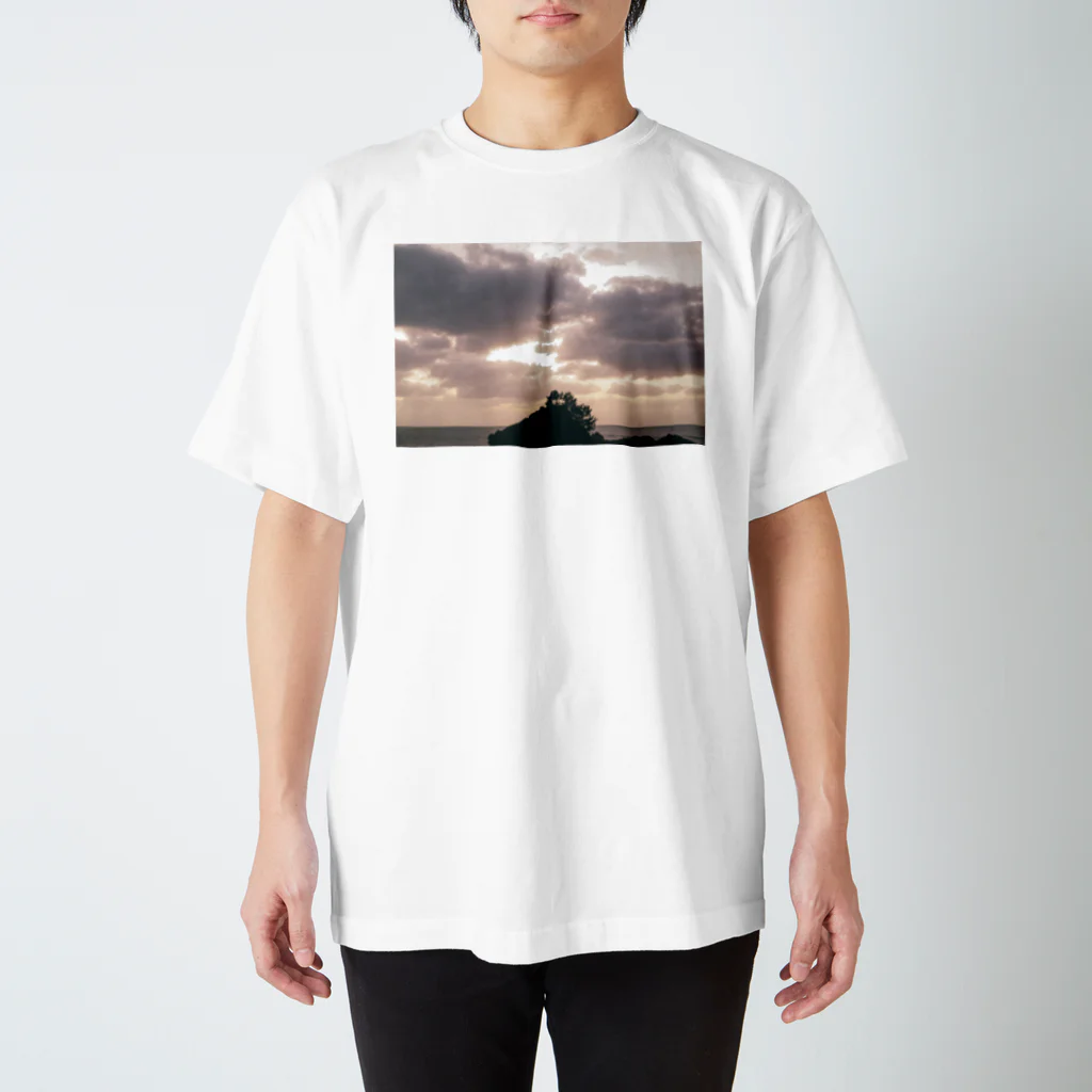 yohakuyaのyuyake　#Tシャツのよはくを埋める スタンダードTシャツ