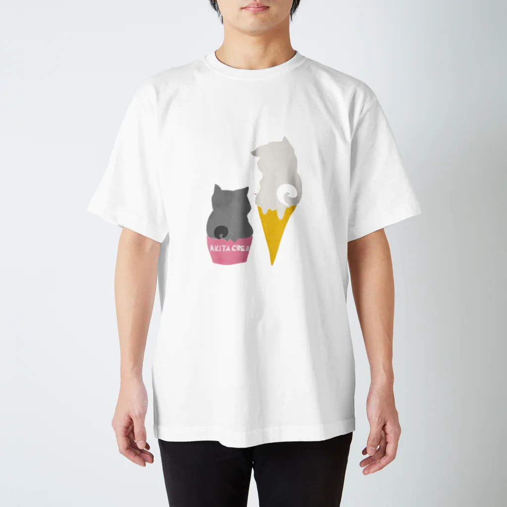 丹沢講房のakita cream スタンダードTシャツ