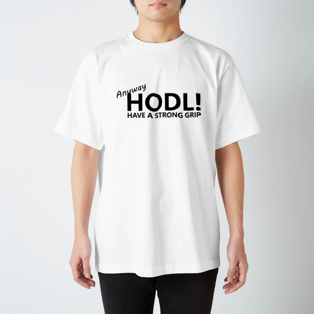 サンタルヌーのHODLデザイン スタンダードTシャツ