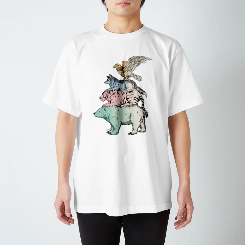 Acabane* Shopの猛獣ブレーメン(color) スタンダードTシャツ