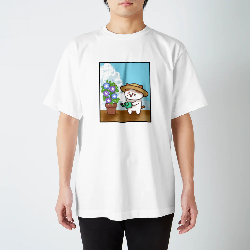  とろろんのあさがお日記 スタンダードTシャツ