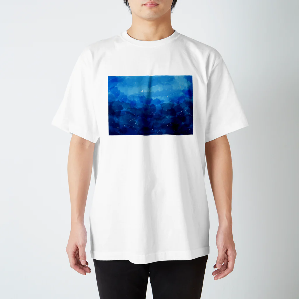 唯野よるの星空 Regular Fit T-Shirt