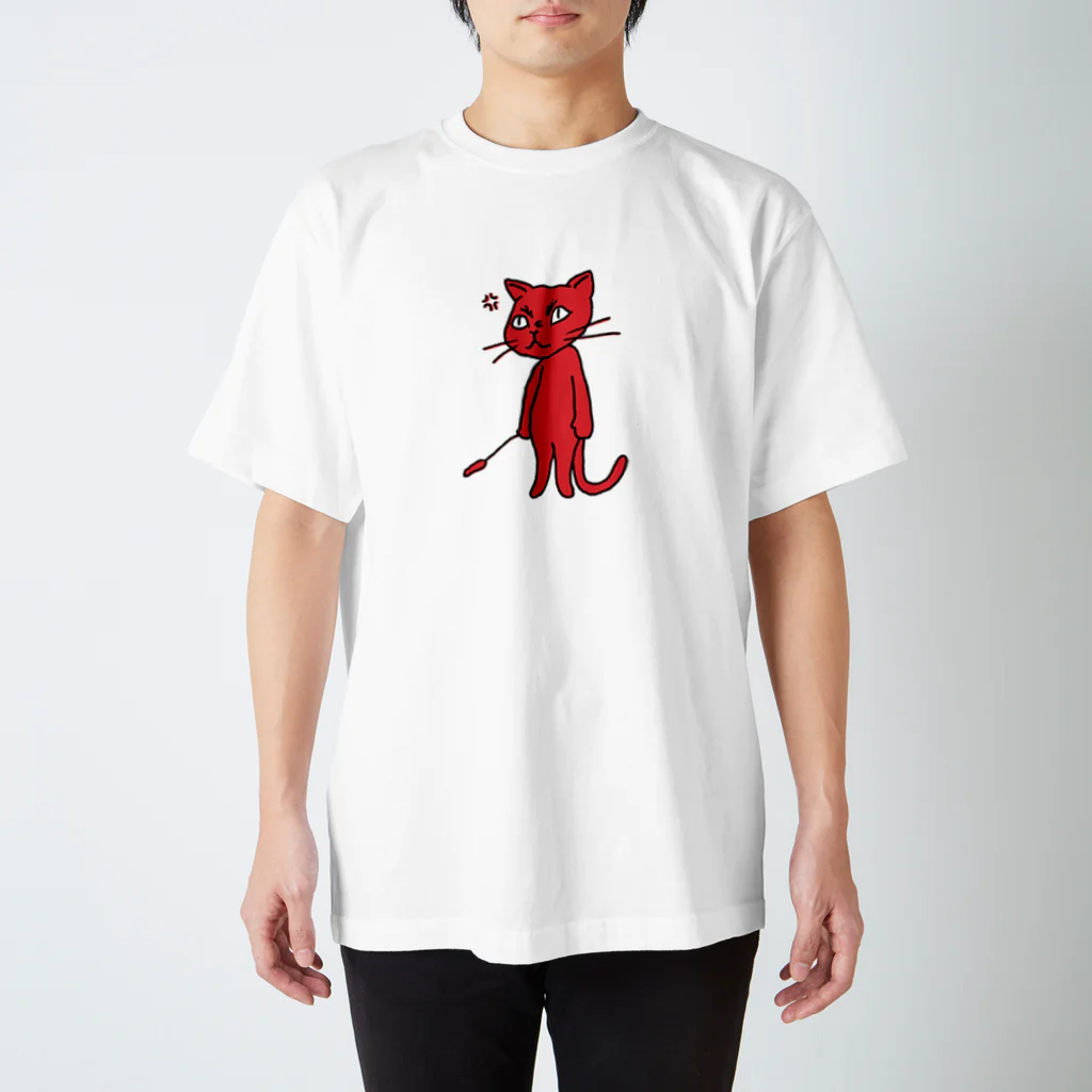 LONESOME TYPE ススの怒ネコ Regular Fit T-Shirt