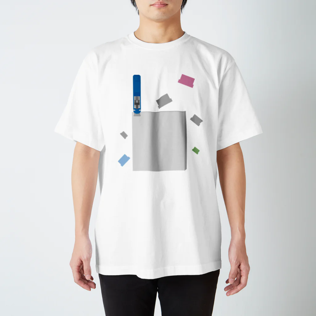 HBridge Storeの紙の束をひとまとめにするやつ スタンダードTシャツ