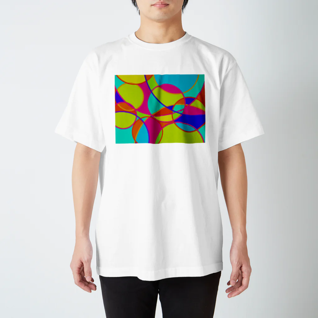 ふくふくろうのからふる丸丸 スタンダードTシャツ