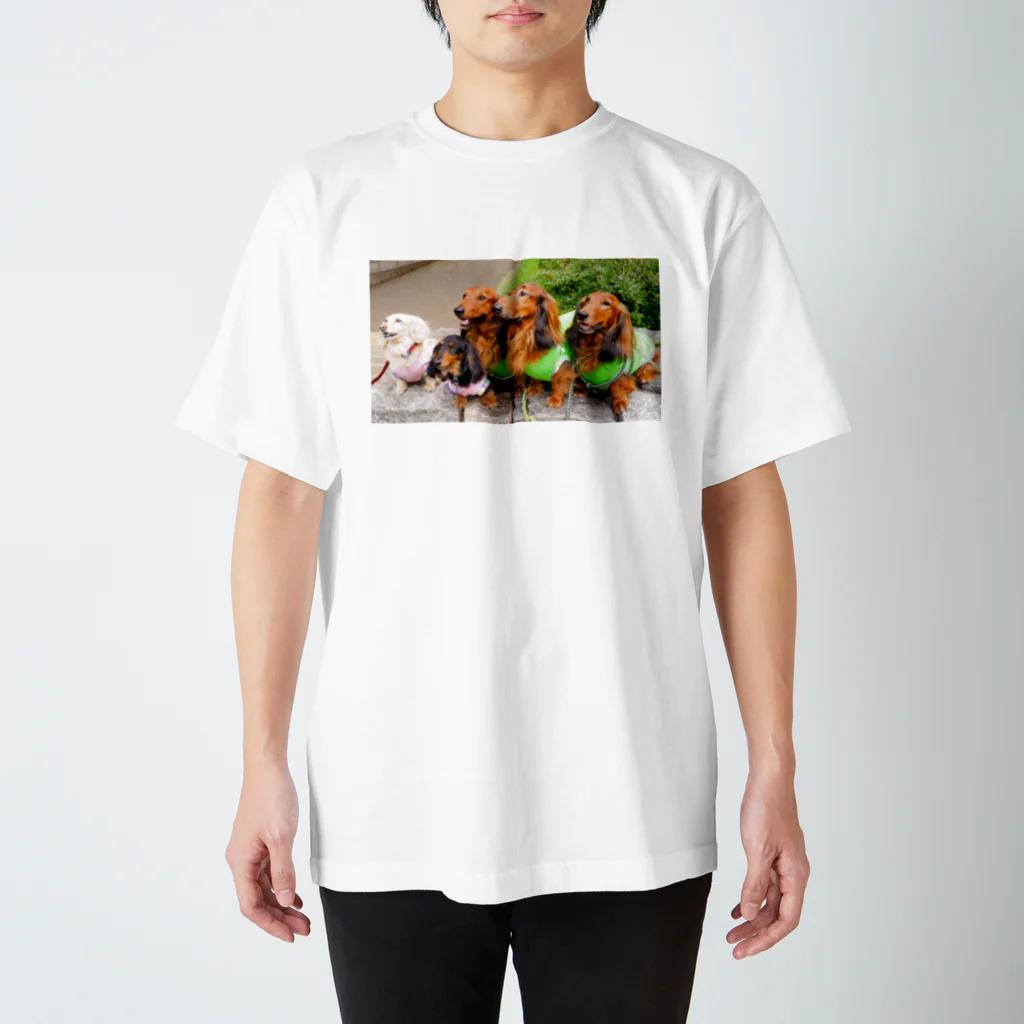 AVOCADOGのDachshund friends スタンダードTシャツ