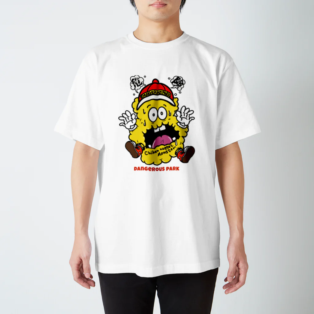 DANGEROUS PARKのchicken nuget monster Regular Fit T-Shirt