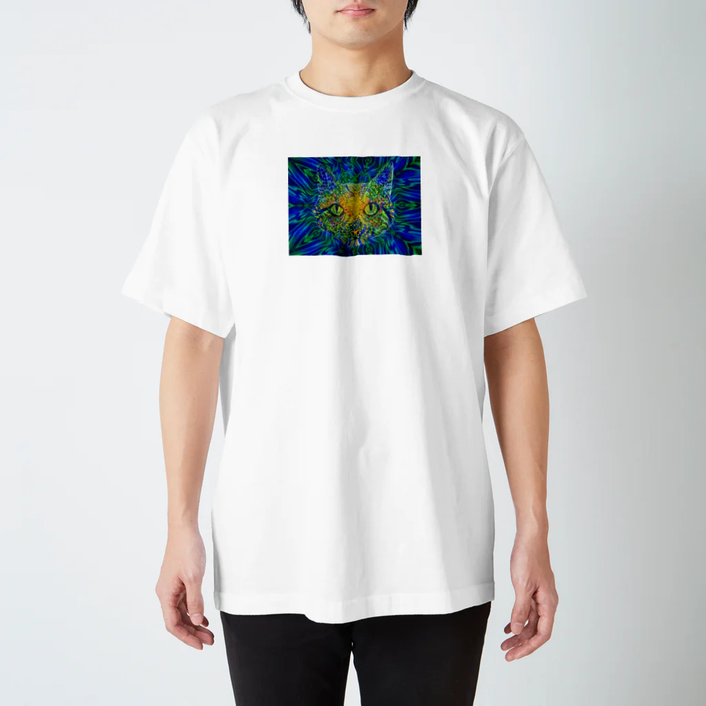 ༜ ས࿂ཐ ¥࿂༥སཐ ༜の現在地確認画像 スタンダードTシャツ