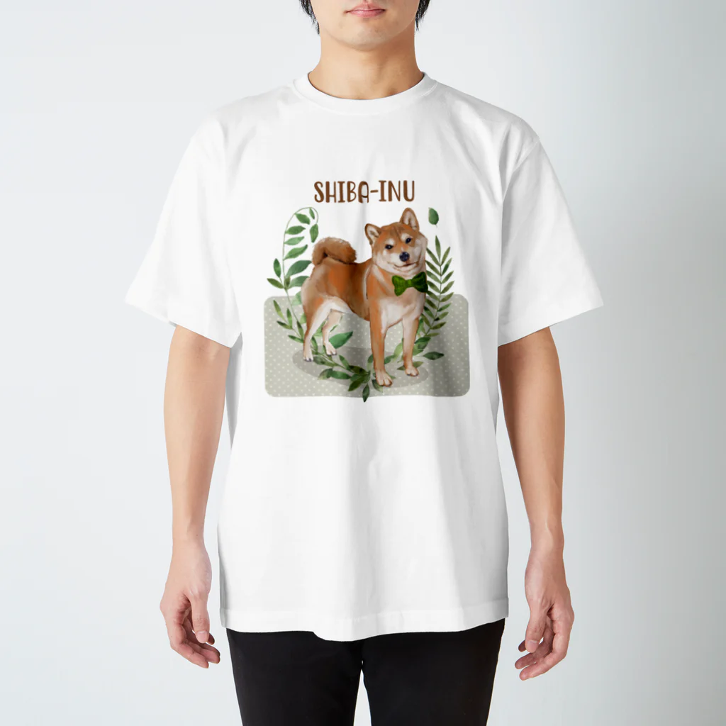 Design Studio Fruit JamのSHIBA-INU スタンダードTシャツ