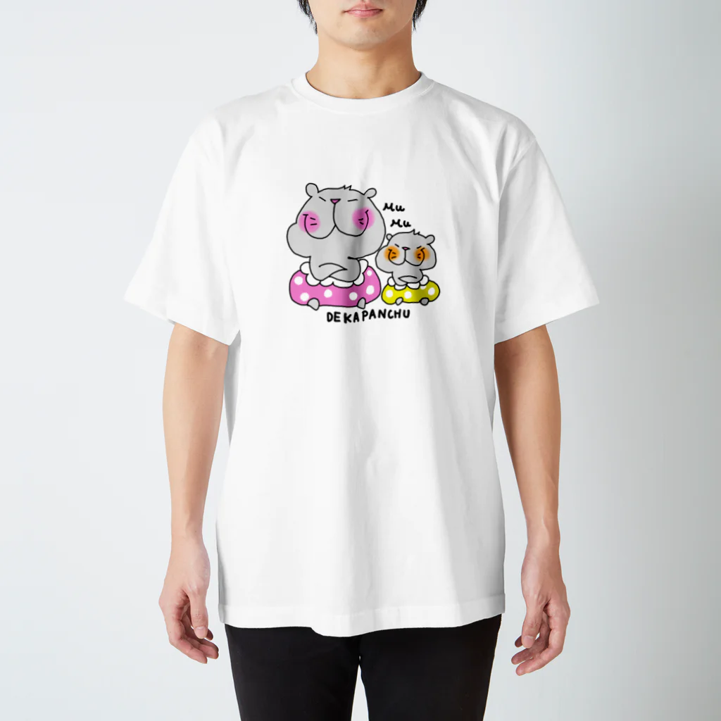 nikokoのデカパンチュウ スタンダードTシャツ