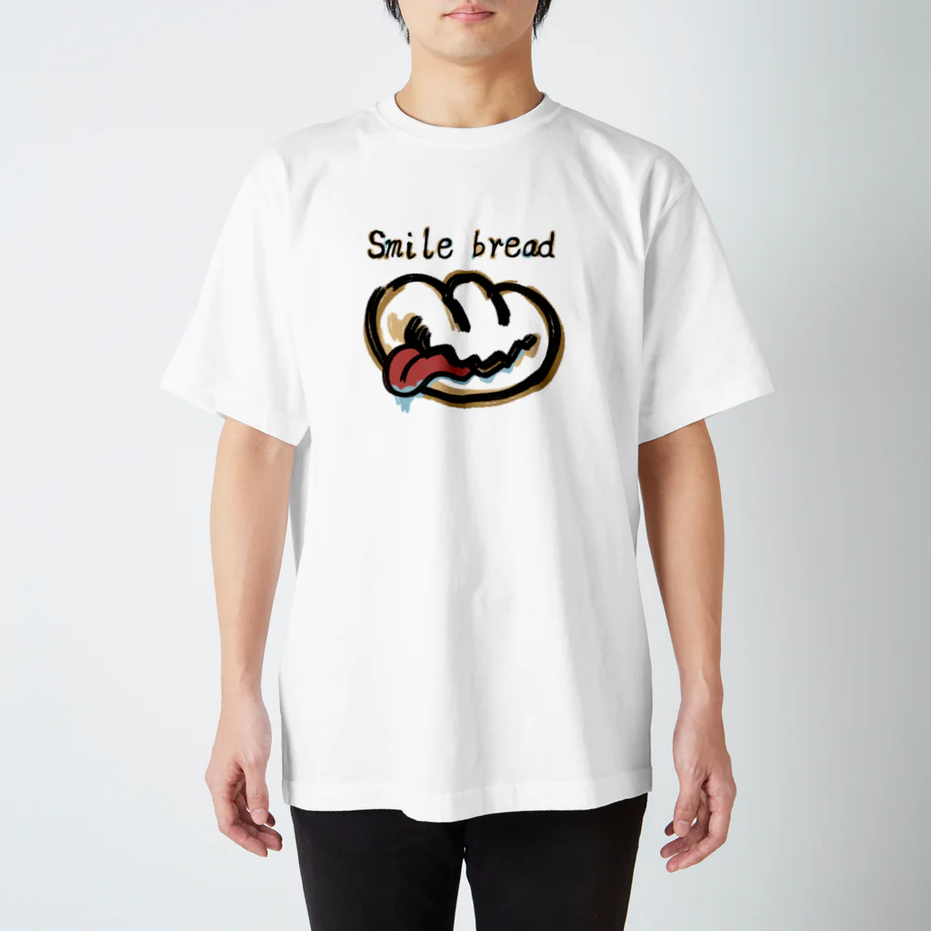 yuccoloのSmile bread スタンダードTシャツ