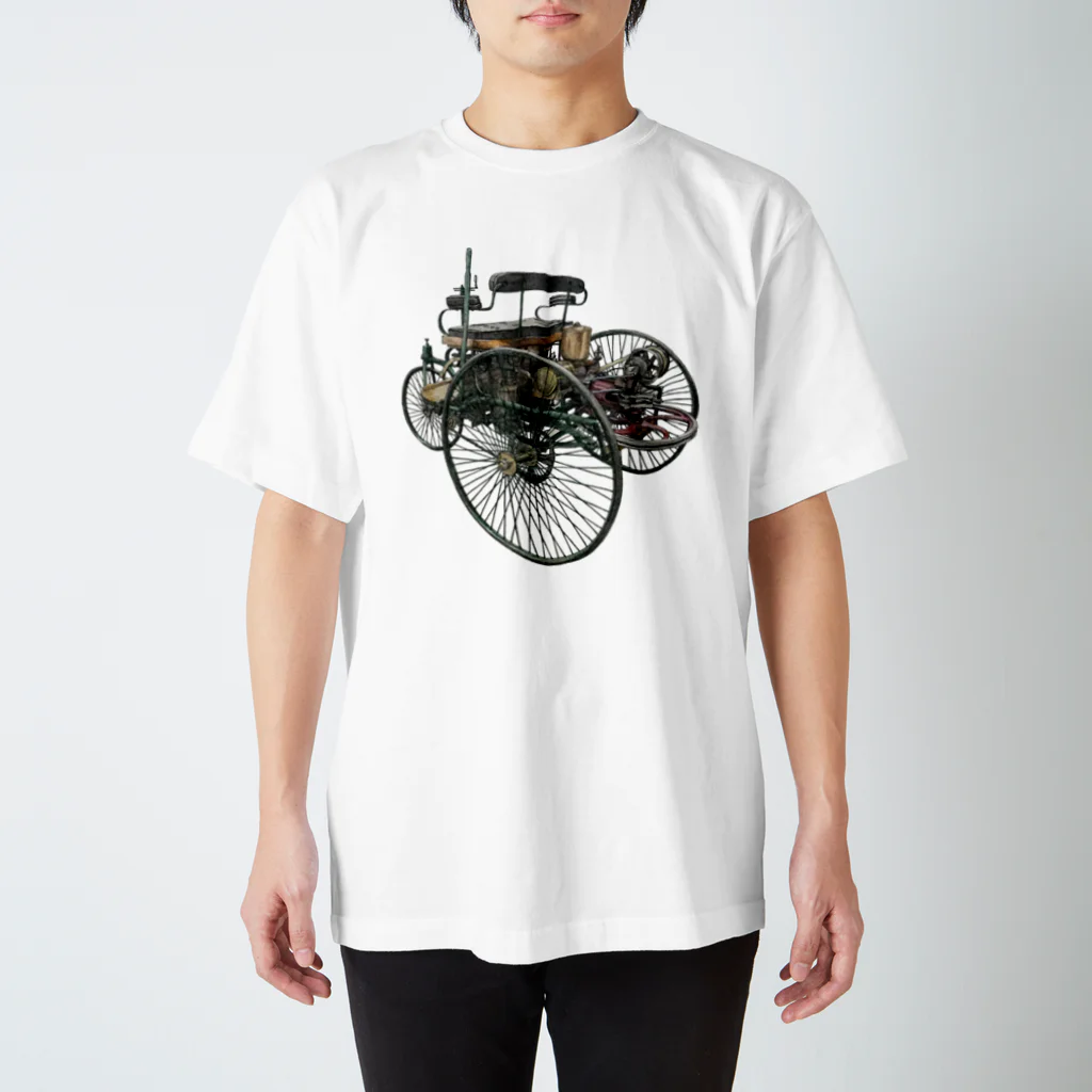 石本巧のBenz Patent-Motorwagen Regular Fit T-Shirt