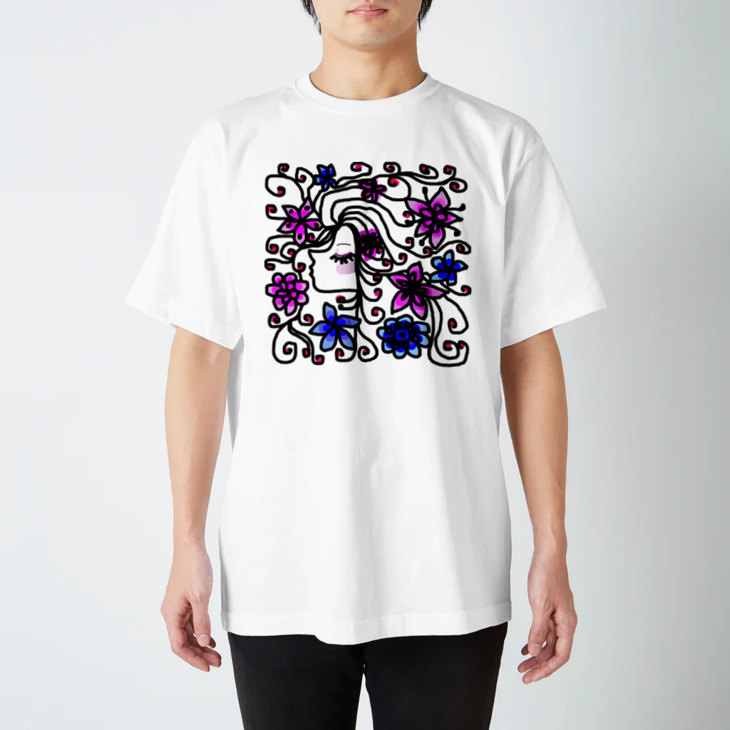 neko*neko*の女の子 4 Regular Fit T-Shirt