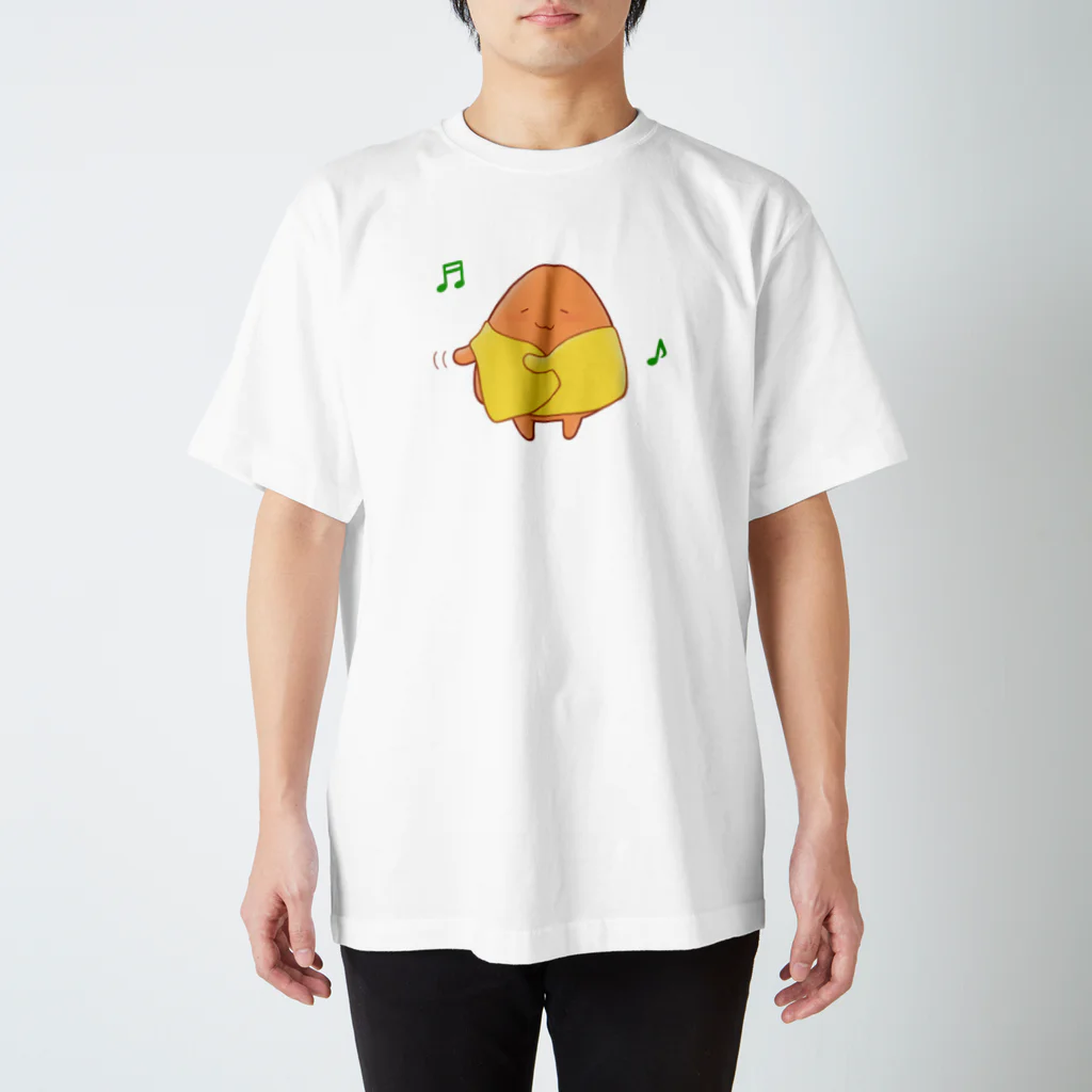 ゆるオムの【ゆるオム】仕度するオムすび スタンダードTシャツ