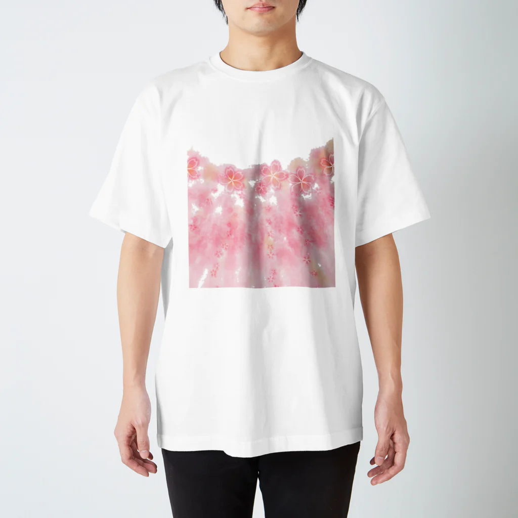 とぅってぃの🌸桜🌸 スタンダードTシャツ