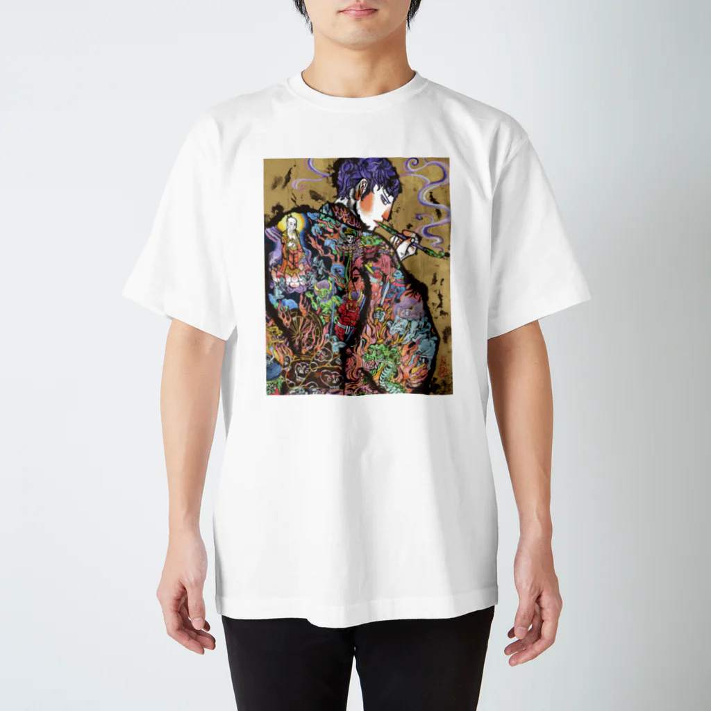 mingo-Edenの地獄大夫 Regular Fit T-Shirt