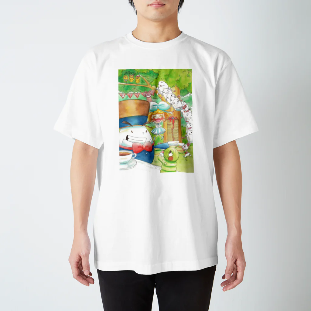 antimilk（アンティーミルク）のさあ！マイガール笑ってください スタンダードTシャツ