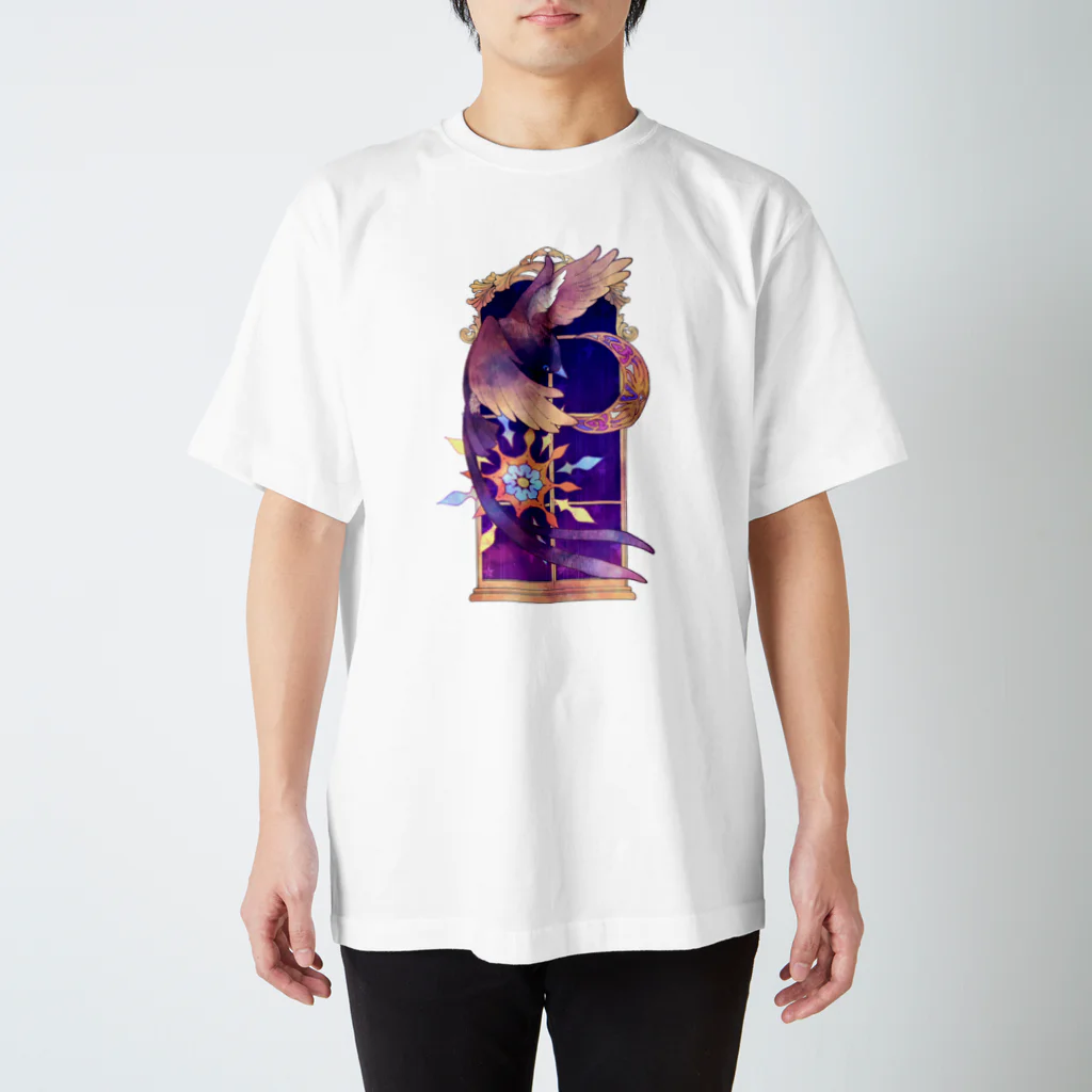 鳴虫山書房の月日星ほいほいほい Regular Fit T-Shirt