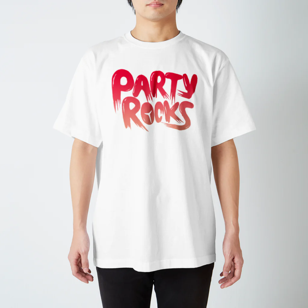 KNOCKOUTJROCKのPARTY ROCKS スタンダードTシャツ