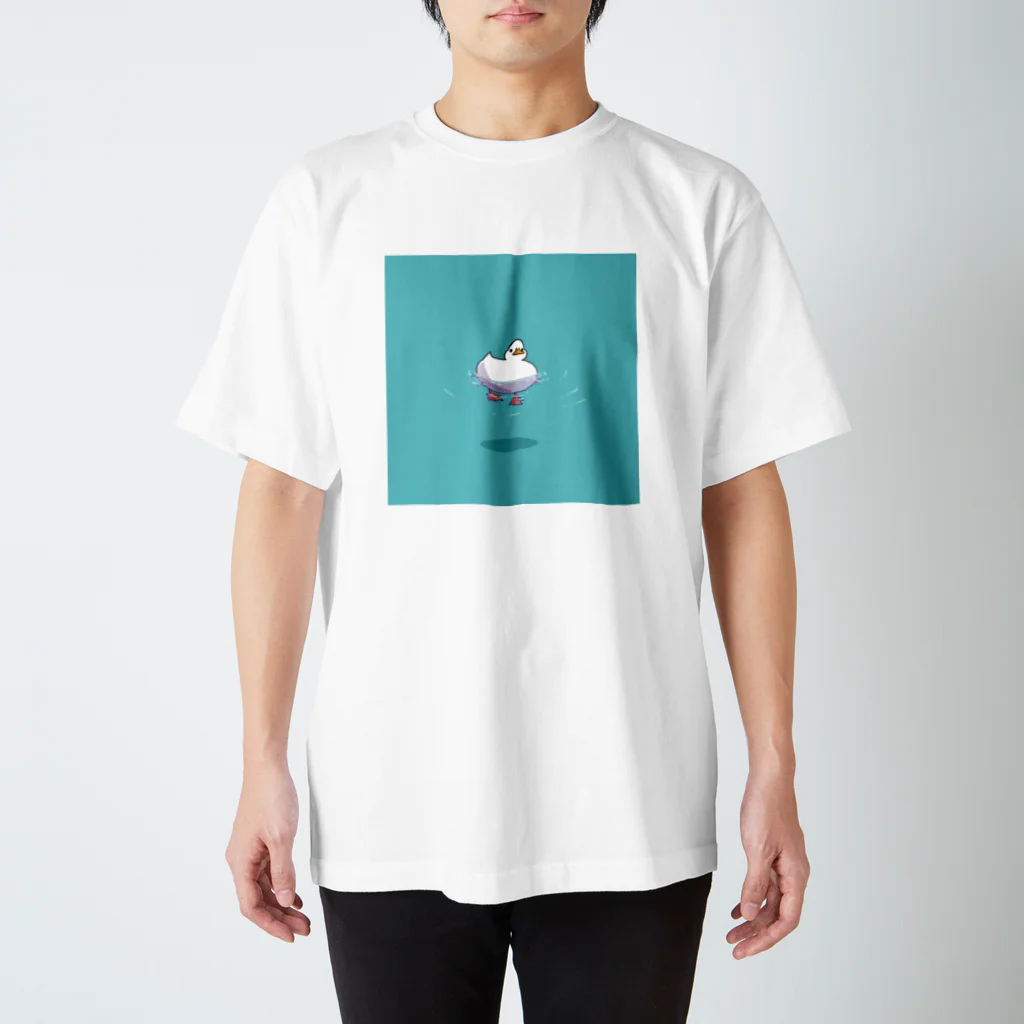 mocaのぷかぷかアヒル Regular Fit T-Shirt