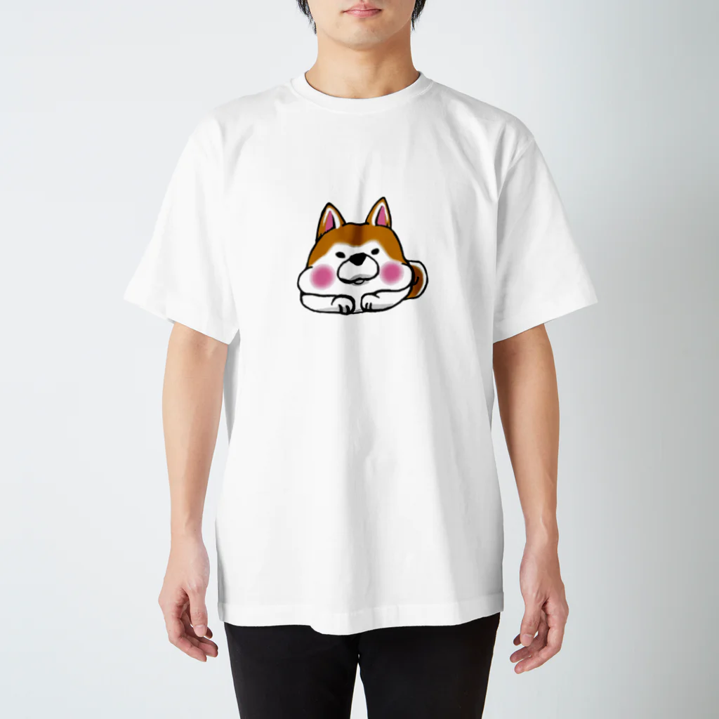 ポアロの秋田犬 スタンダードTシャツ