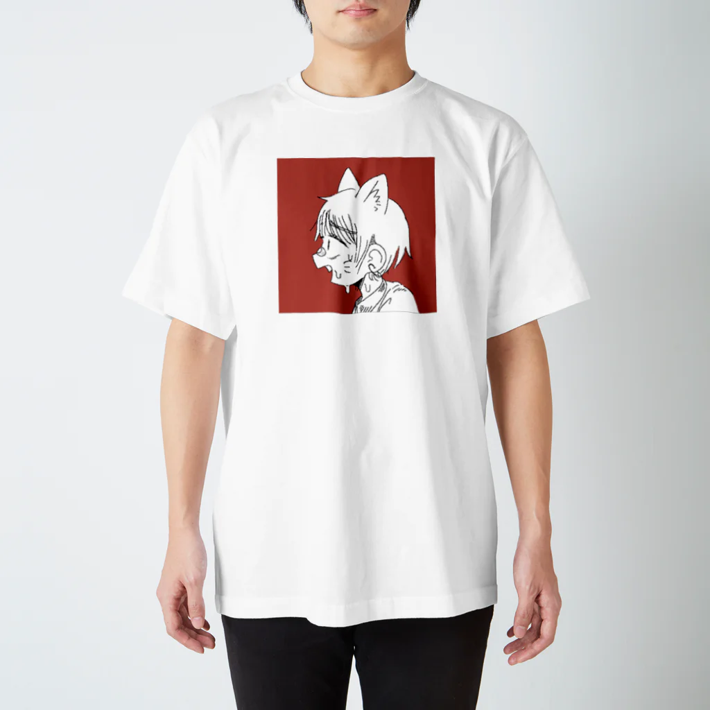 たましいのニャーンくん Regular Fit T-Shirt