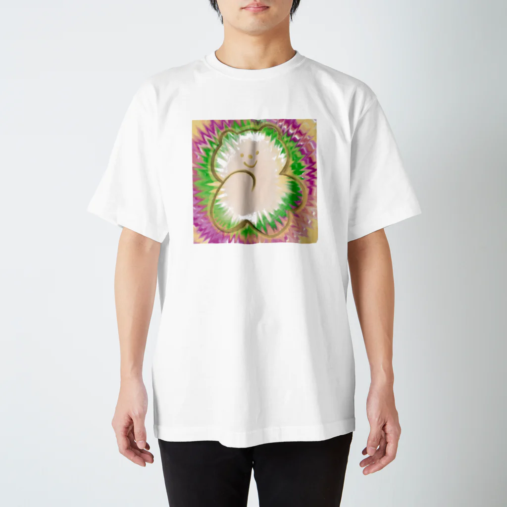 osumashikumashopのloveとpeaceとおすましくま子 スタンダードTシャツ