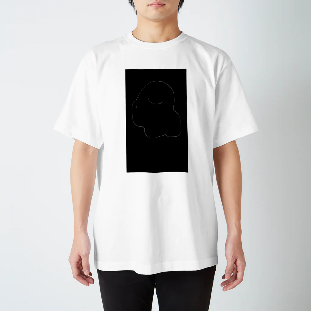 🐟猫又侍🐟のお化けの絵 Regular Fit T-Shirt