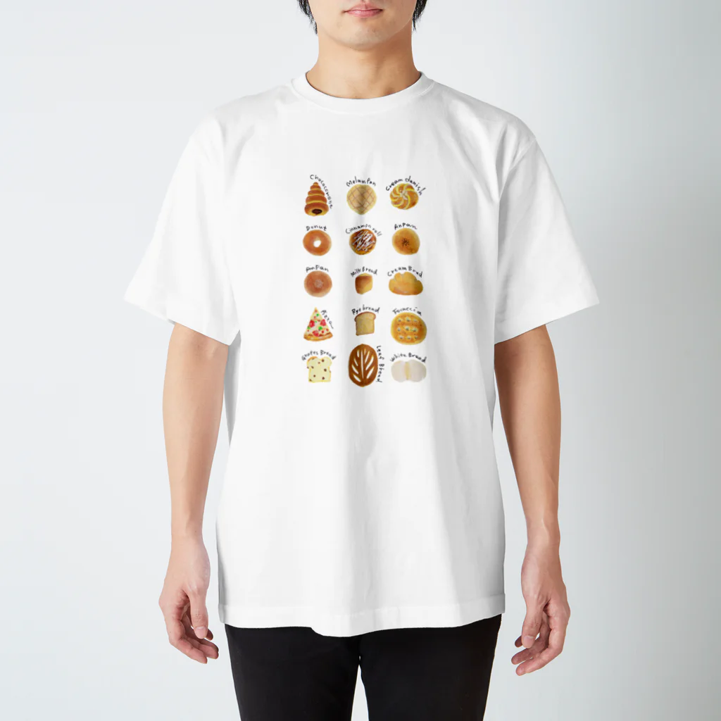 fig-treeのBAKERY-T2 背景なし Regular Fit T-Shirt