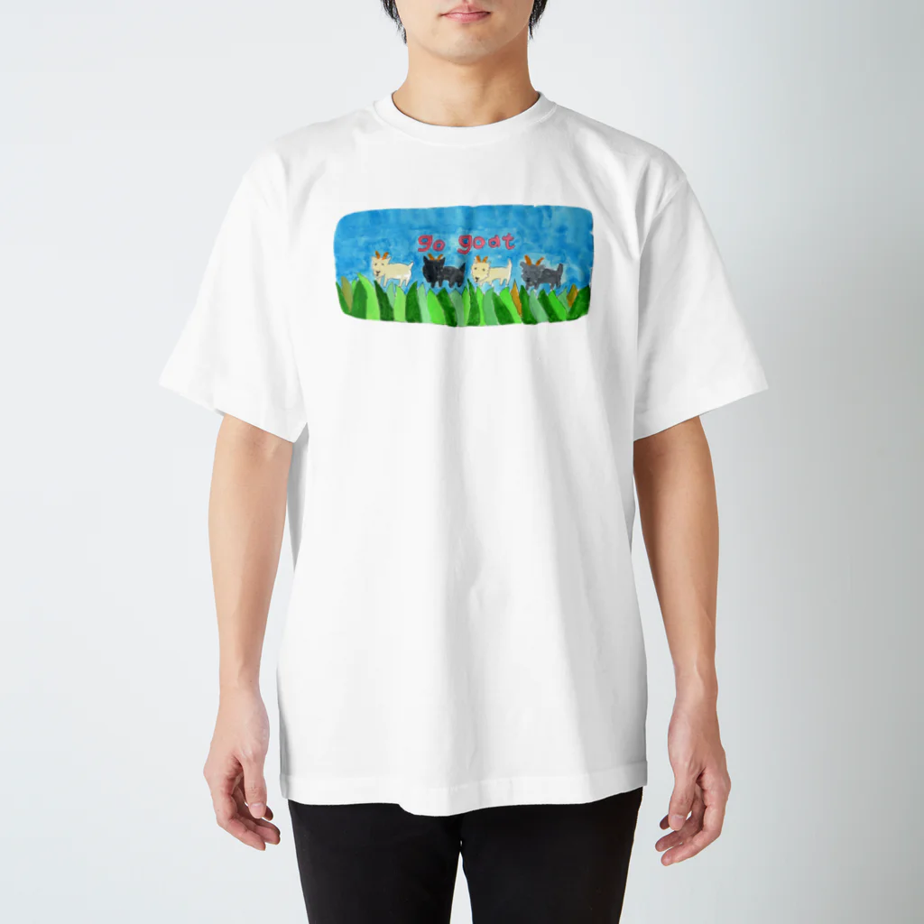 Justin's shopのgo goat  スタンダードTシャツ