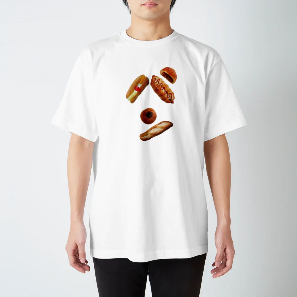 よだれ堂のパンで”パン”🥖🥯 スタンダードTシャツ