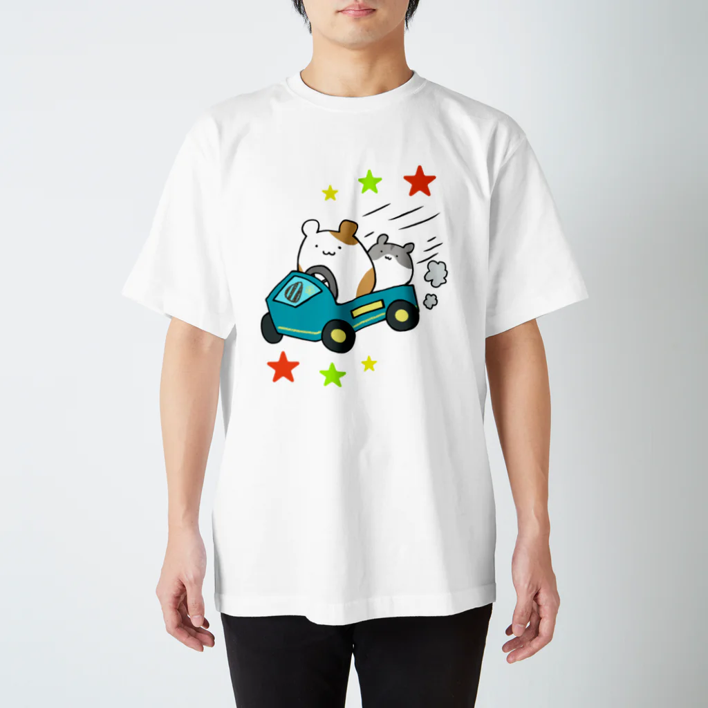 みやたに。工房のハムちゃんカー Regular Fit T-Shirt