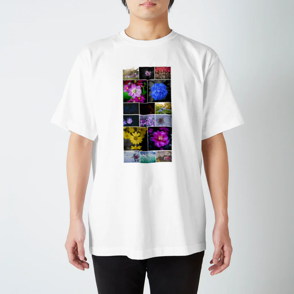 alligator_artのお花の写真集 スタンダードTシャツ