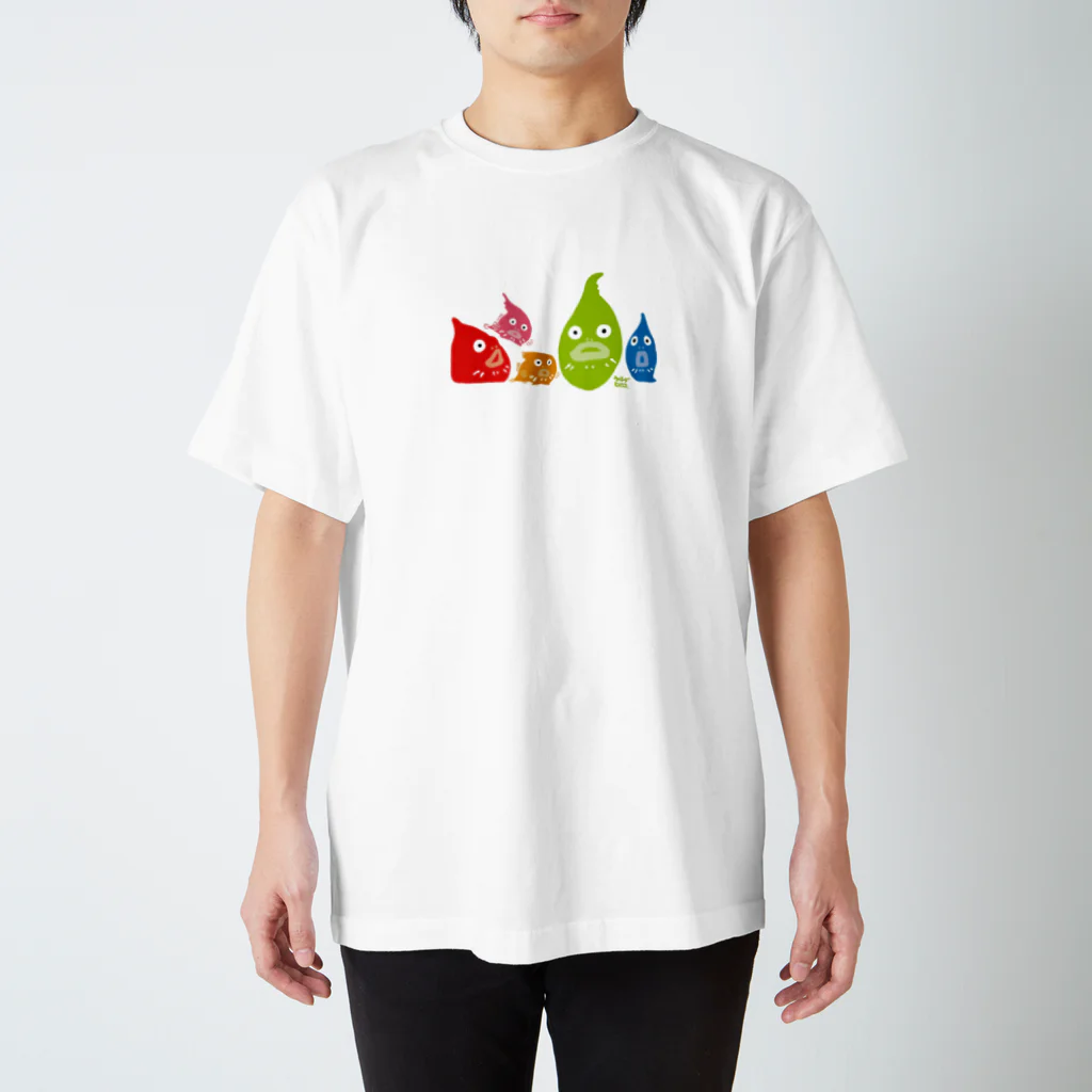 ウチダヒロコ online storeの横並びダンゴウオ Regular Fit T-Shirt