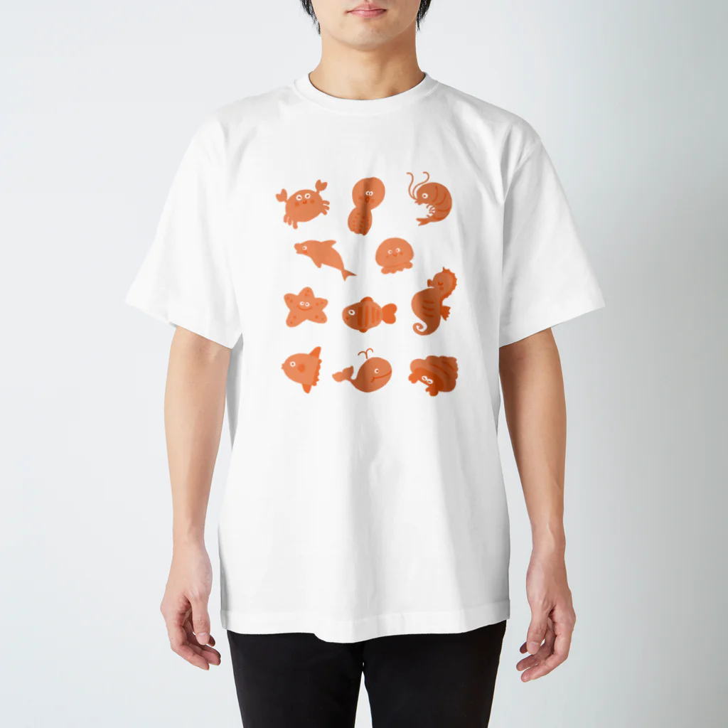 あゆかんのうみのいきもの Regular Fit T-Shirt