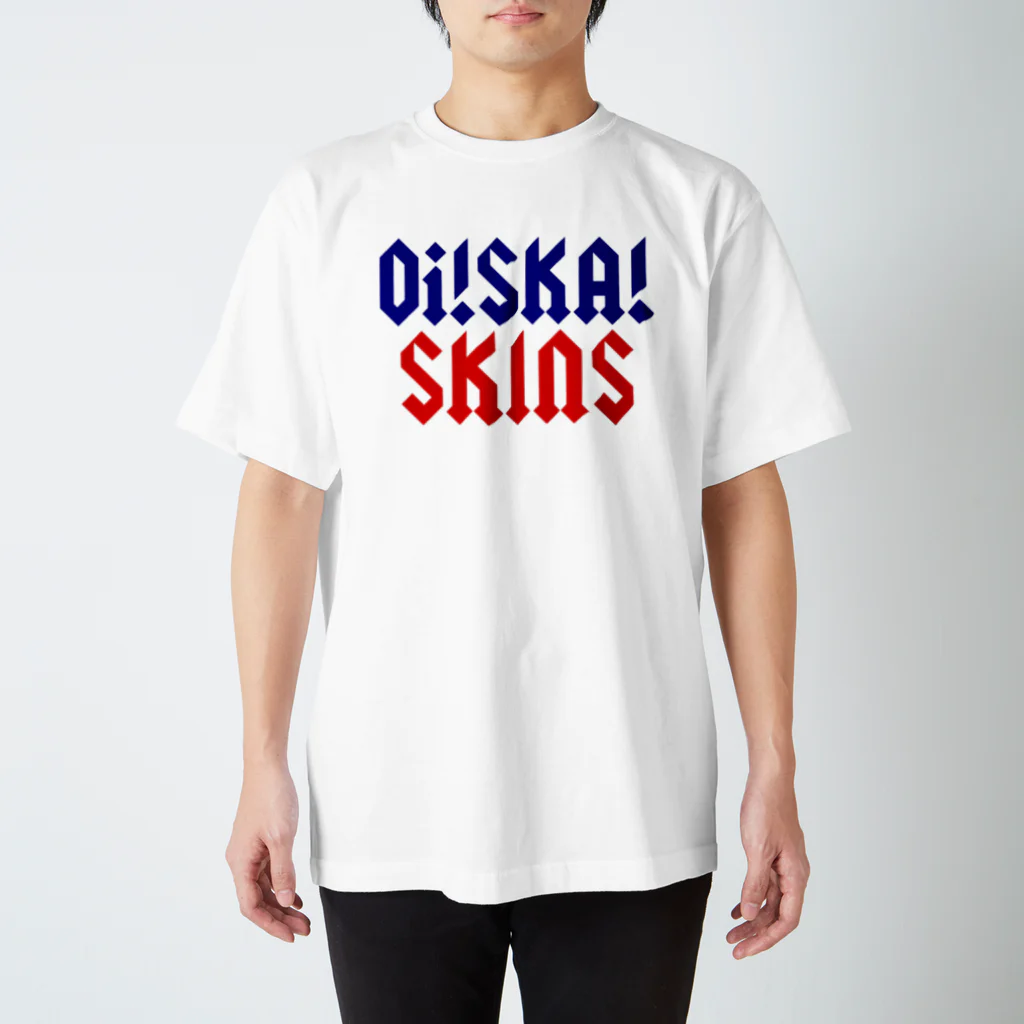 Punk Rock JukeboxのOi SKA Skins スタンダードTシャツ