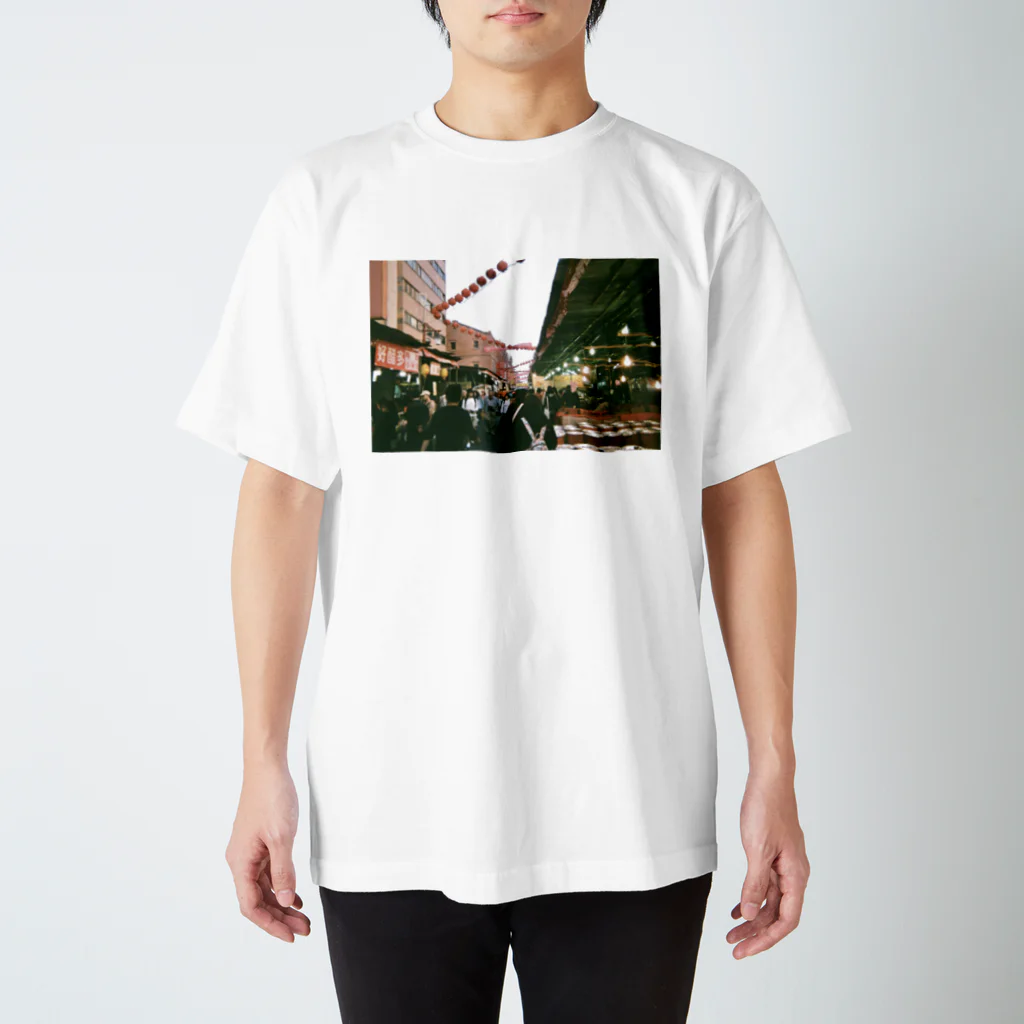 喫茶室ミントグリーンの台湾の市場 スタンダードTシャツ