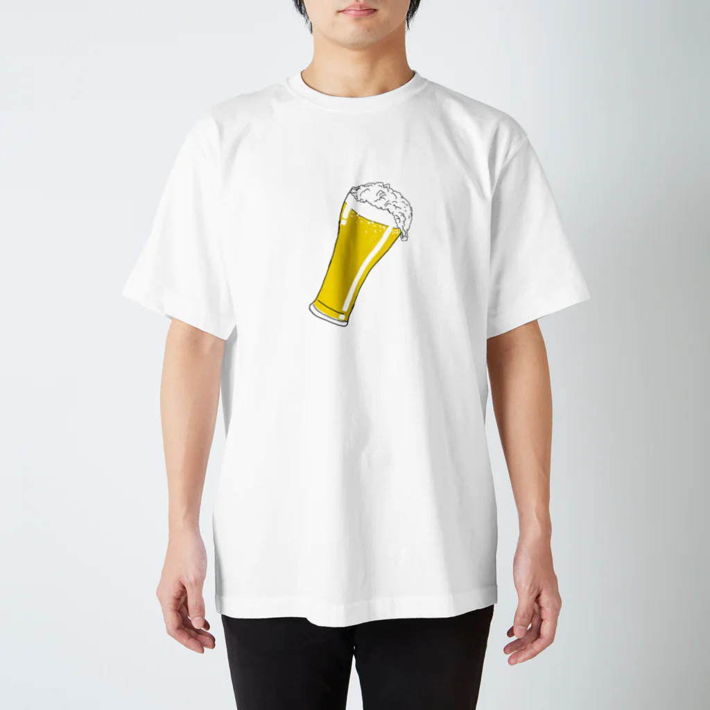 上腕二頭筋のビール🍺🍺🍺🍺 スタンダードTシャツ