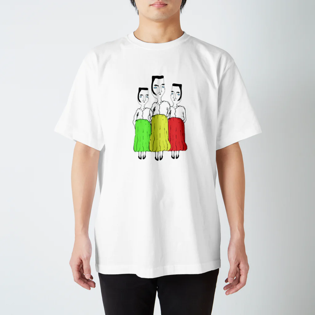福ハナ夫（フクハナ商店）公式の江戸前貴婦人 Regular Fit T-Shirt