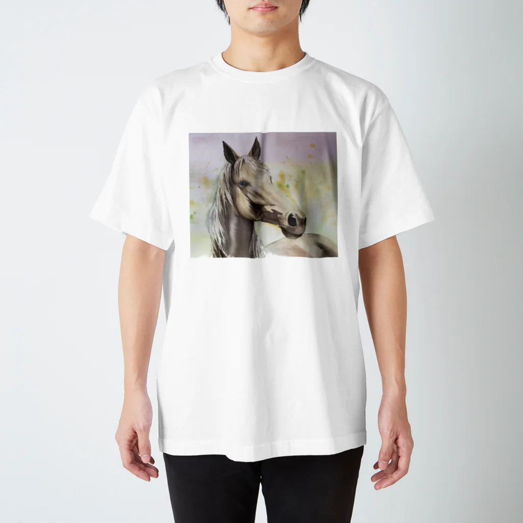yayokoのDream Horse スクエア Regular Fit T-Shirt
